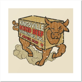 Kingsville Boxed Beef Distributors 1959 Posters and Art